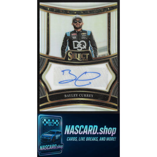 2025 Panini Select #S-BCY Bayley Currey Signatures
