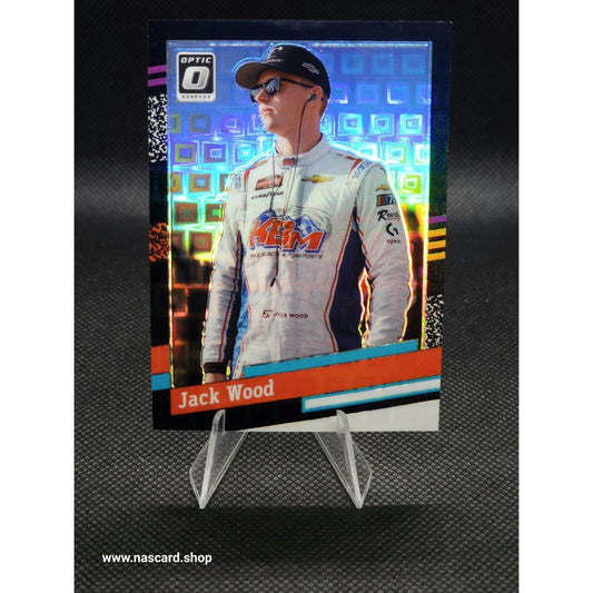 2024 Panini Donruss 1991 Retro Black Pandora Prizm #145 Jack Wood SSP