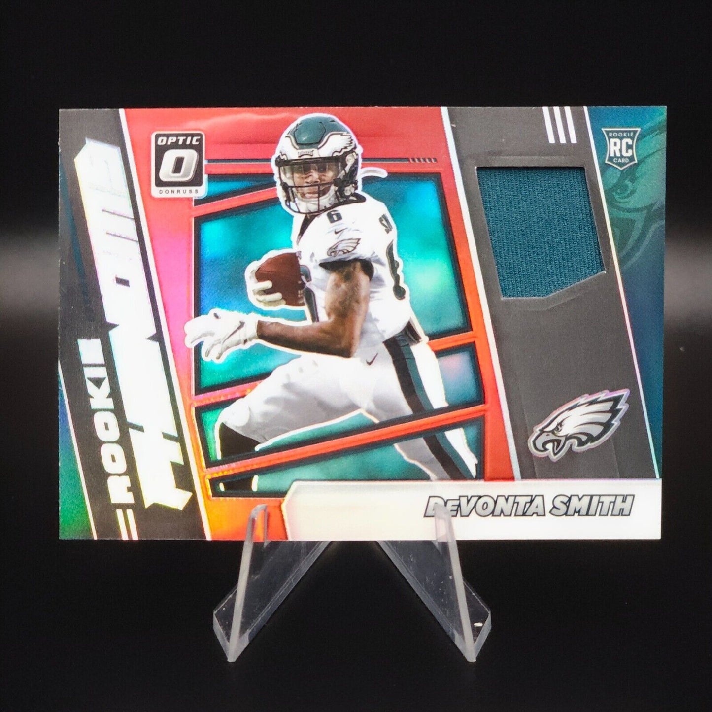 2021 Panini Donruss Optic Football Rookie Phenoms Horizontal Red DeVonta Smith