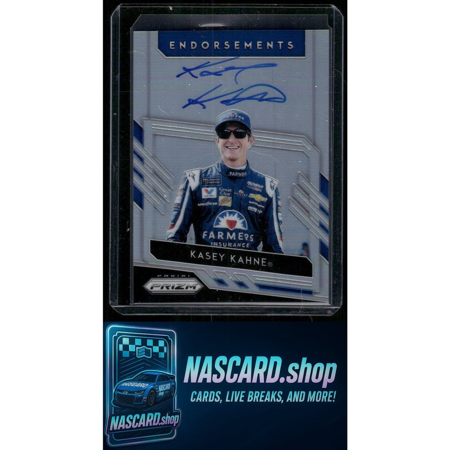 2019 Panini Prizm #E-KK Kasey Kahne Endorsements Prizm