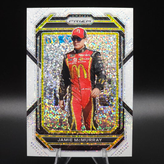 2023 Panini Prizm - Jamie McMurray #54 White Sparkle Prizm