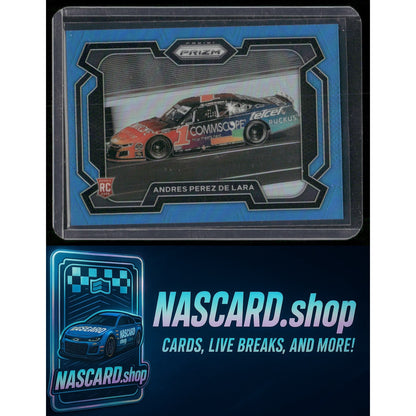 2024 Panini Prizm #8 Andres Perez De Lara Carolina Blue #/49 RC