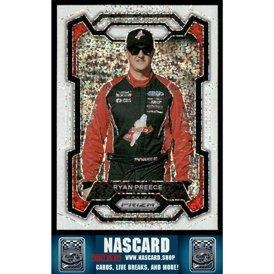 2024 Panini Prizm - Ryan Preece #40 White Sparkle Prizm