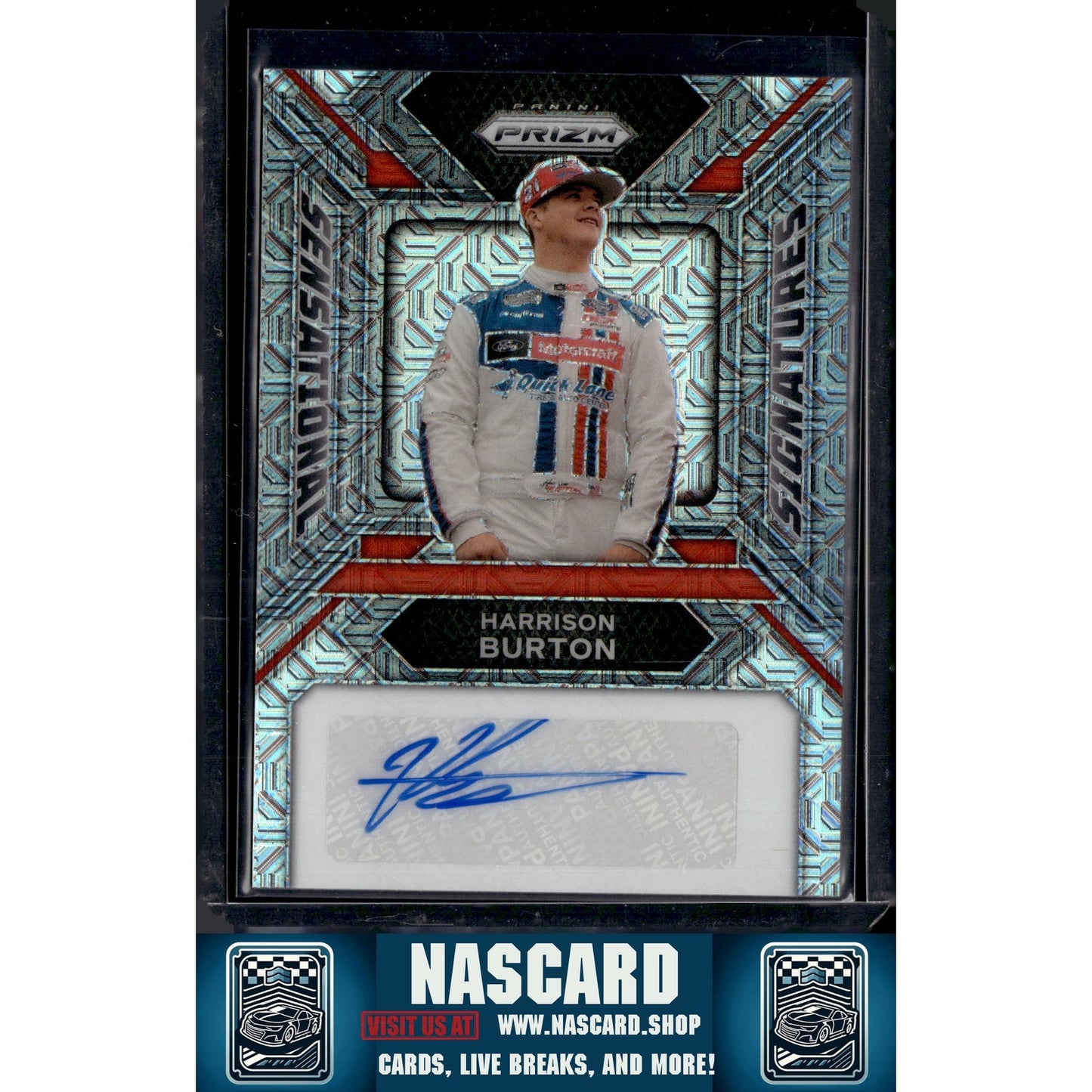 2024 Panini Prizm #SS-HBN Harrison Burton Sensational Signatures Mojo - NASCARD.shop
