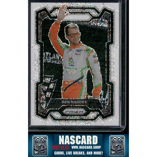 2024 Panini Prizm #66 Ben Rhodes White Sparkle