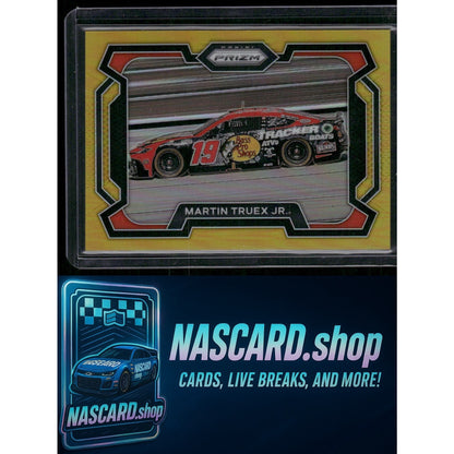 2024 Panini Prizm Rides #27 Martin Truex Jr. Gold #/10 - NASCARD.shop