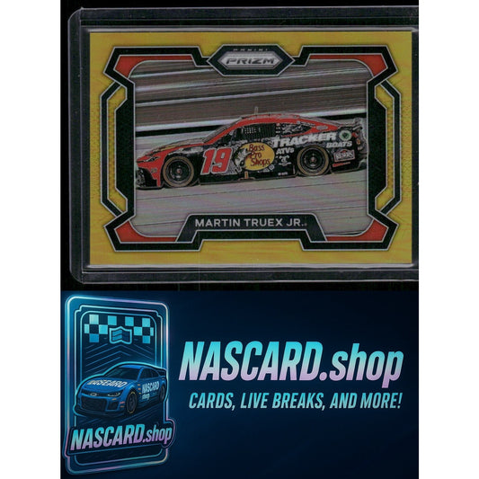2024 Panini Prizm Rides #27 Martin Truex Jr. Gold #/10 - NASCARD.shop