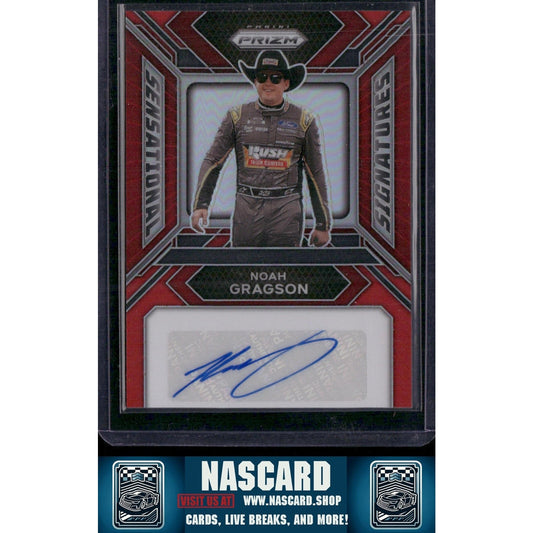 2024 Panini Prizm #SS-NGN Noah Gragson Sensational Signatures Red - NASCARD.shop