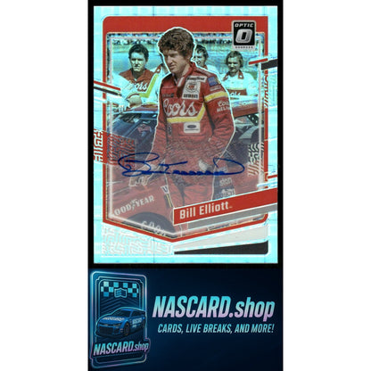 2024 Panini Donruss NASCAR - Bill Elliott #66 Optic Pandora Signatures #/25