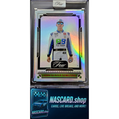 2025 Panini Turn Four #80 John Hunter Nemechek Red #/25