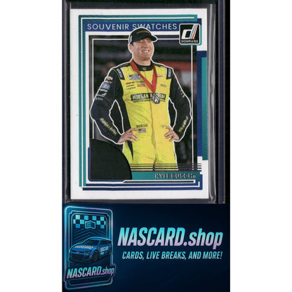 Donruss #SV-KBH Kyle Busch Souvenir Swatches