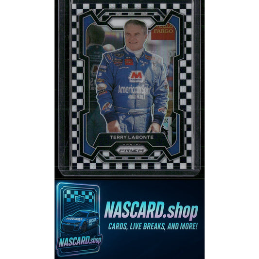 2024 Panini Prizm #26 Terry Labonte Checkered Flag #05/75 - NASCARD.shop