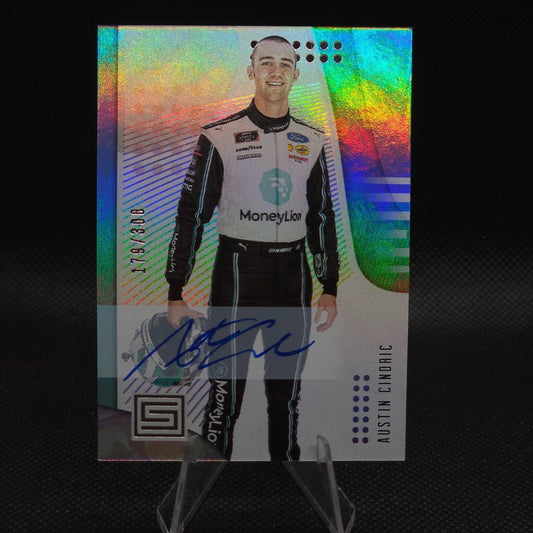 2020 Panini Chronicles Racing Status Autographs #1 Austin Cindric /300