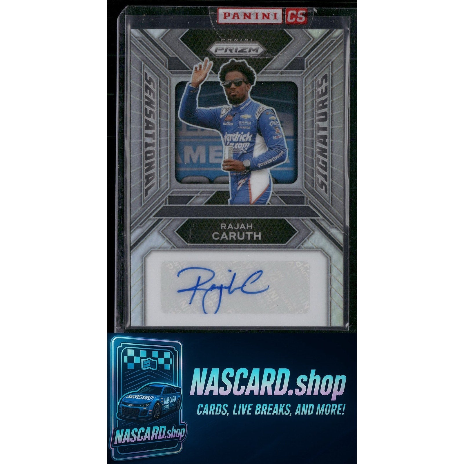 2024 Panini Prizm #SS-RCH Rajah Caruth Sensational Signatures - NASCARD.shop