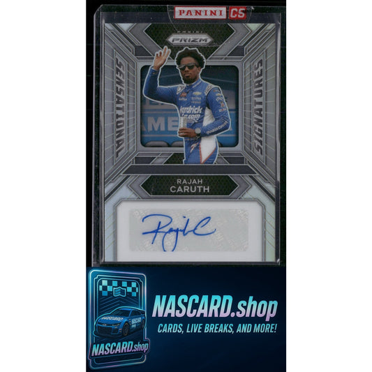 2024 Panini Prizm #SS-RCH Rajah Caruth Sensational Signatures - NASCARD.shop