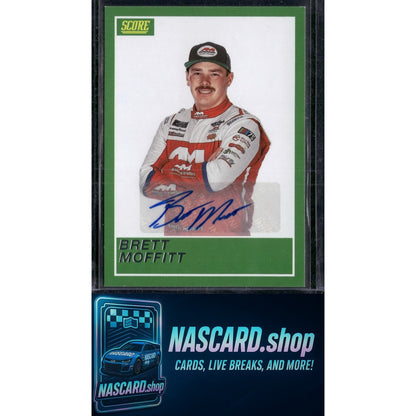 2023 Panini Chronicles #4 Brett Moffitt Score Autographs - NASCARD.shop