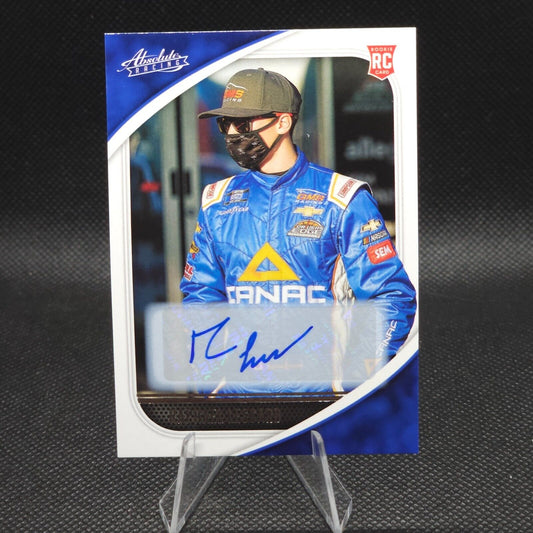 2021 Panini Chronicles Racing Absolute Autographs #5 Raphael Lessard Rookie Card
