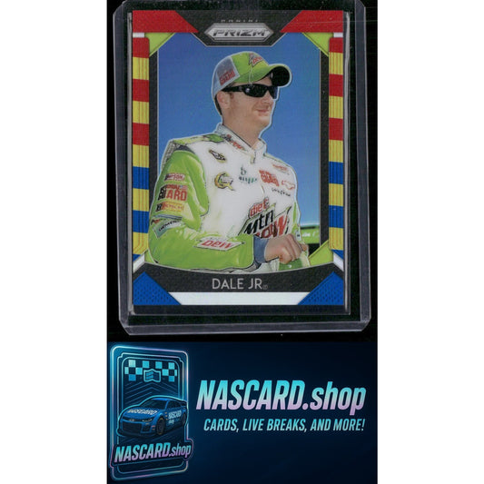 2019 Panini Prizm #41 Dale Earnhardt Jr Rainbow #/24 - NASCARD.shop
