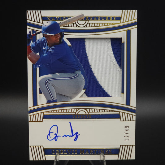 2023 National Treasures Baseball Sihouette Signatures RC Orelvis Martinez /49