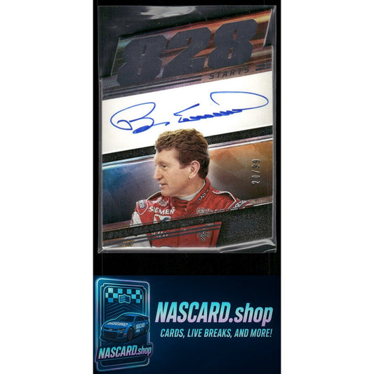 2023 Panini Prime #PNS-BEL Bill Elliott Die Cut Prime Number Signatures #/99