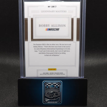 2023 Panini National Treasures Legendary Masters Holo Gold #17 Bobby Allison /10