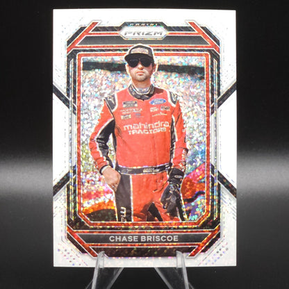 2023 Panini Prizm - Chase Briscoe #32 White Sparkle Prizm - NASCARD.shop