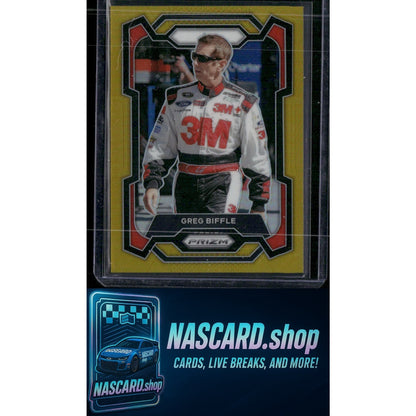 2024 Panini Prizm #13 Greg Biffle Gold #01/10 - NASCARD.shop