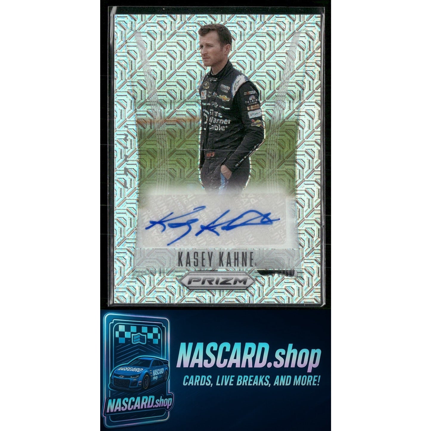 2024 Panini Prizm #TS-KKE Kasey Kahne Throwback Signatures Mojo #/25