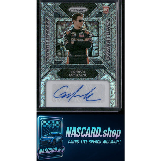 2024 Panini Prizm #SS-CMK Connor Mosack Sensational Signatures Mojo #/25 - NASCARD.shop