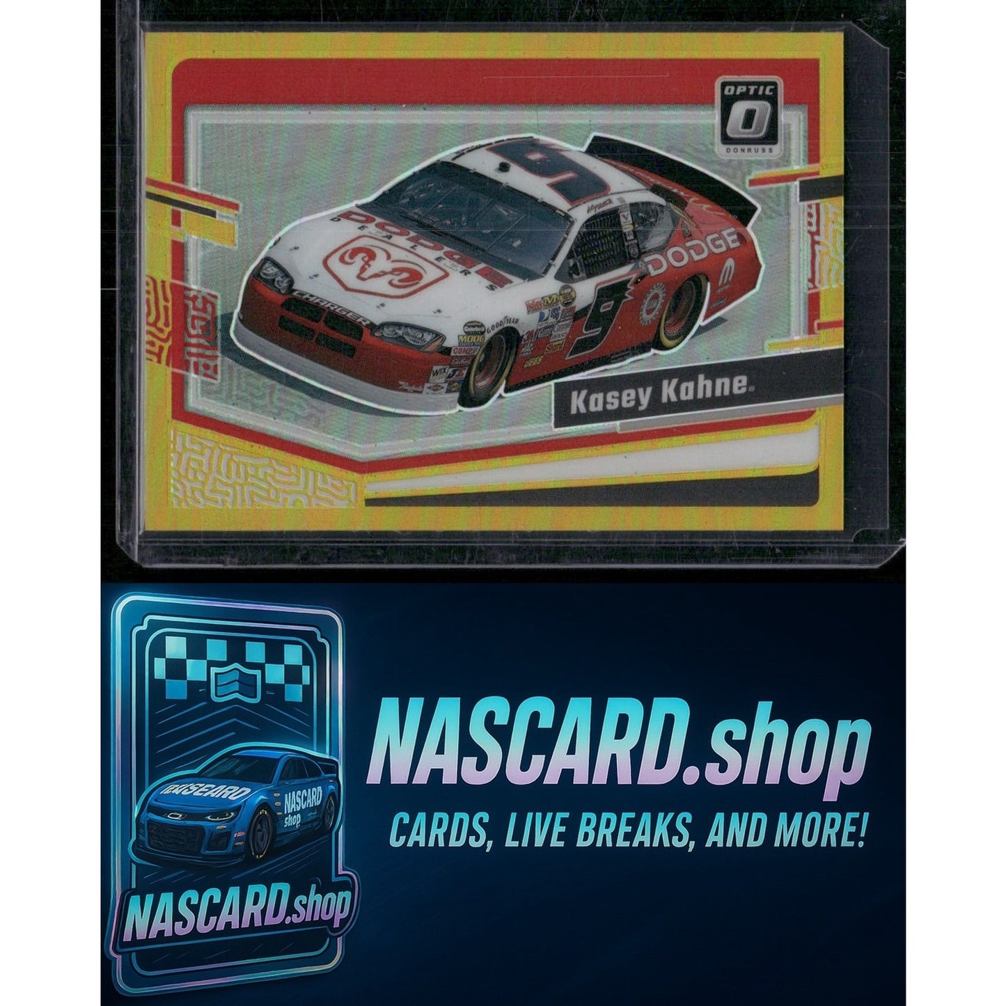 2024 Donruss #91 Kasey Kahne Optic Gold #01/10