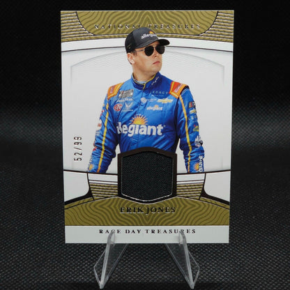 2023 National Treasures Race Day Treasures Firesuit #RDT-EJN ERIK JONES 52/99