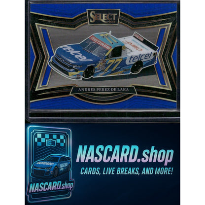 2025 Panini Select #153 Andres Perez De Lara Blue Prizms #/175