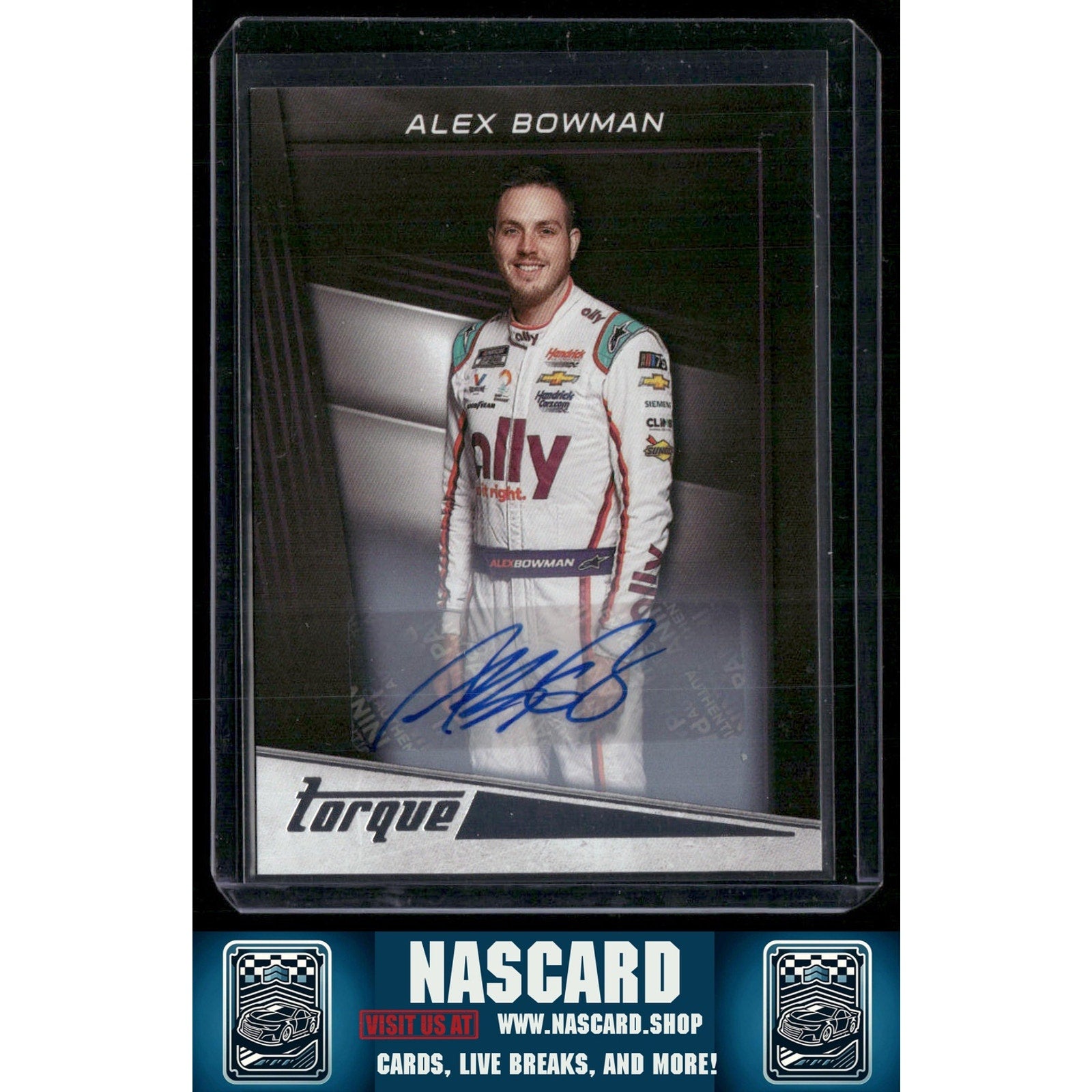 2023 Panini Chronicles #13 Alex Bowman Torque Autographs - NASCARD.shop