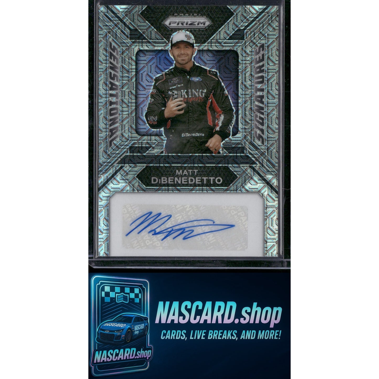 2024 Panini Prizm #SS-MDO Matt DiBenedetto Sensational Signatures Mojo #/25 - NASCARD.shop
