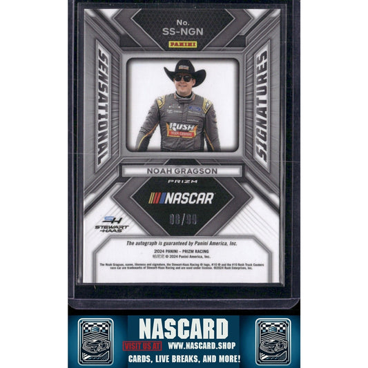 2024 Panini Prizm #SS-NGN Noah Gragson Sensational Signatures Red - NASCARD.shop