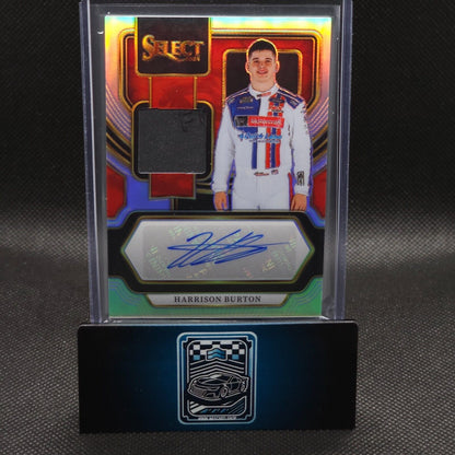2024 Panini Select Racing Autographed Memorabilia #AM-HBT Harrison Burton 94/99
