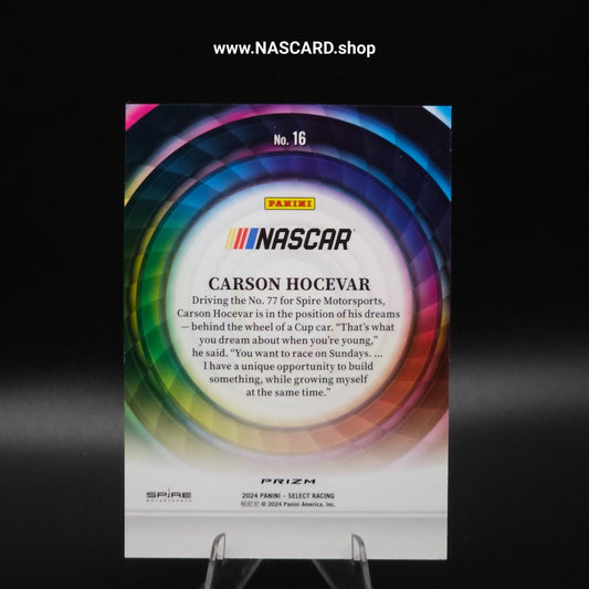 2024 Panini Select Color Wheel #16 Carson Hocevar