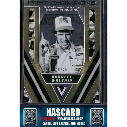 2019 Panini Victory Lane #74 Darrell Waltrip Gold #/25 - NASCARD.shop