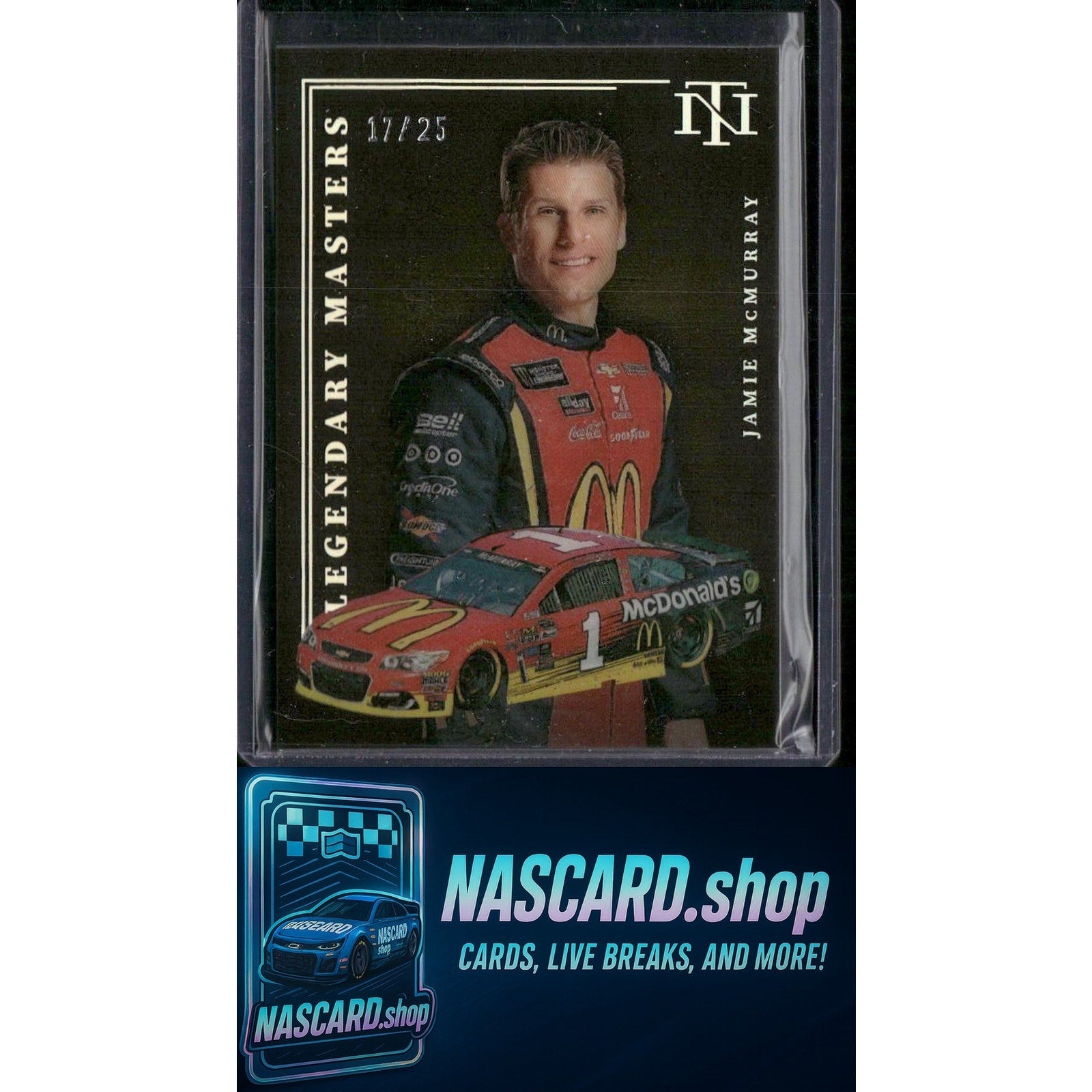 2023 Panini National Treasures #LM19 Jamie McMurray Legendary Masters - NASCARD.shop
