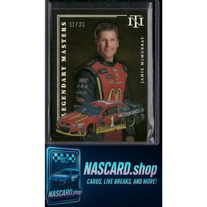 2023 Panini National Treasures #LM19 Jamie McMurray Legendary Masters - NASCARD.shop