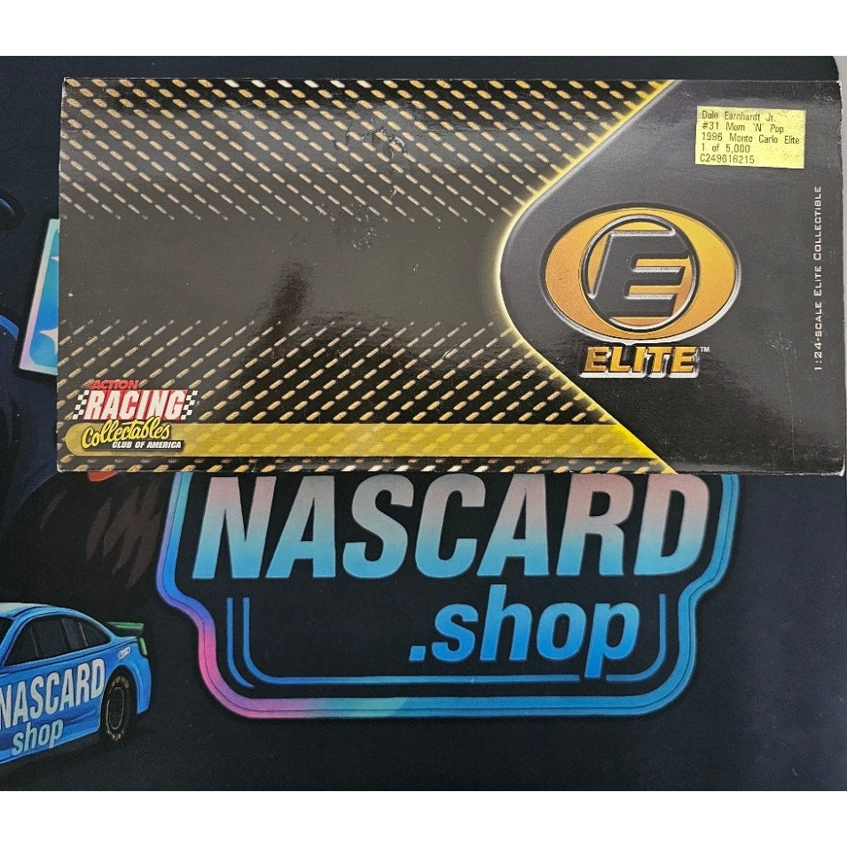 Dale Earnhardt Jr. #31 Mom 'N' Pop 1996 Diecast Car 1:24 Elite Early Career 1 of 5000