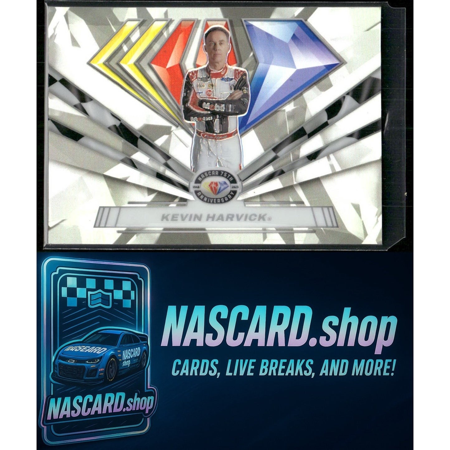 2023 Panini Chronicles #DA-KH Kevin Harvick Diamond Anniversary SSP CASE HIT