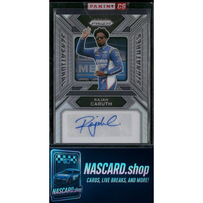 2024 Panini Prizm #SS-RCH Rajah Caruth Sensational Signatures - NASCARD.shop