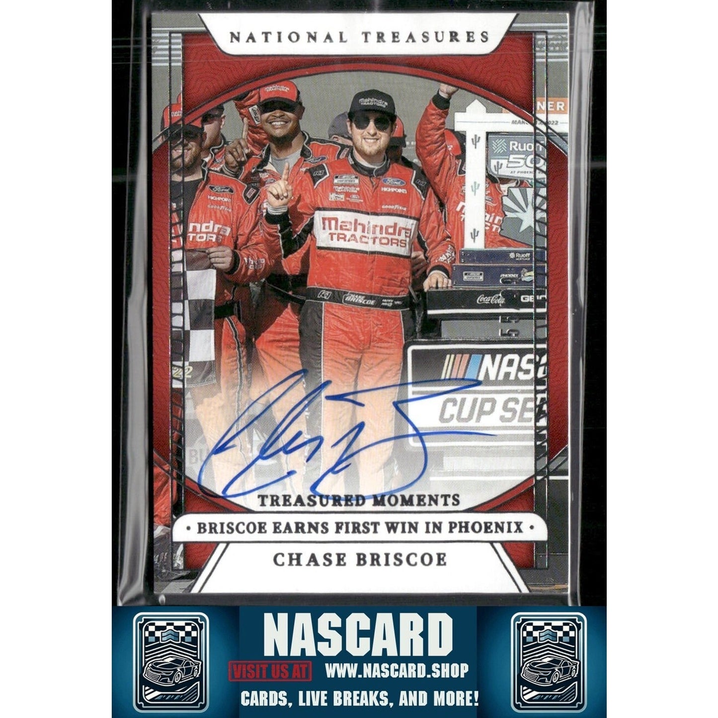 2024 National Treasures Treasured Moments Signatures Chase Briscoe /99