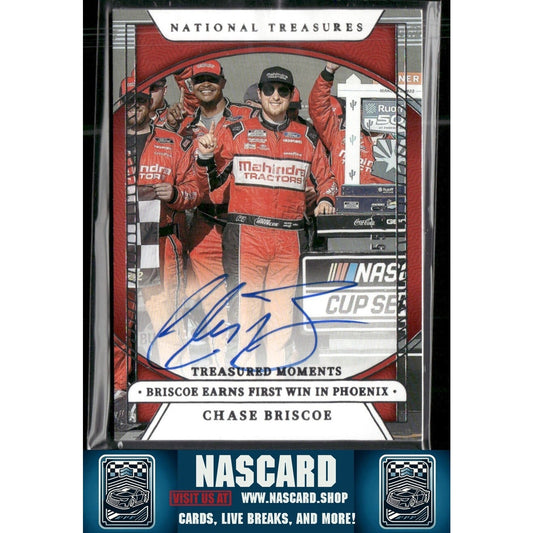2024 National Treasures Treasured Moments Signatures Chase Briscoe /99