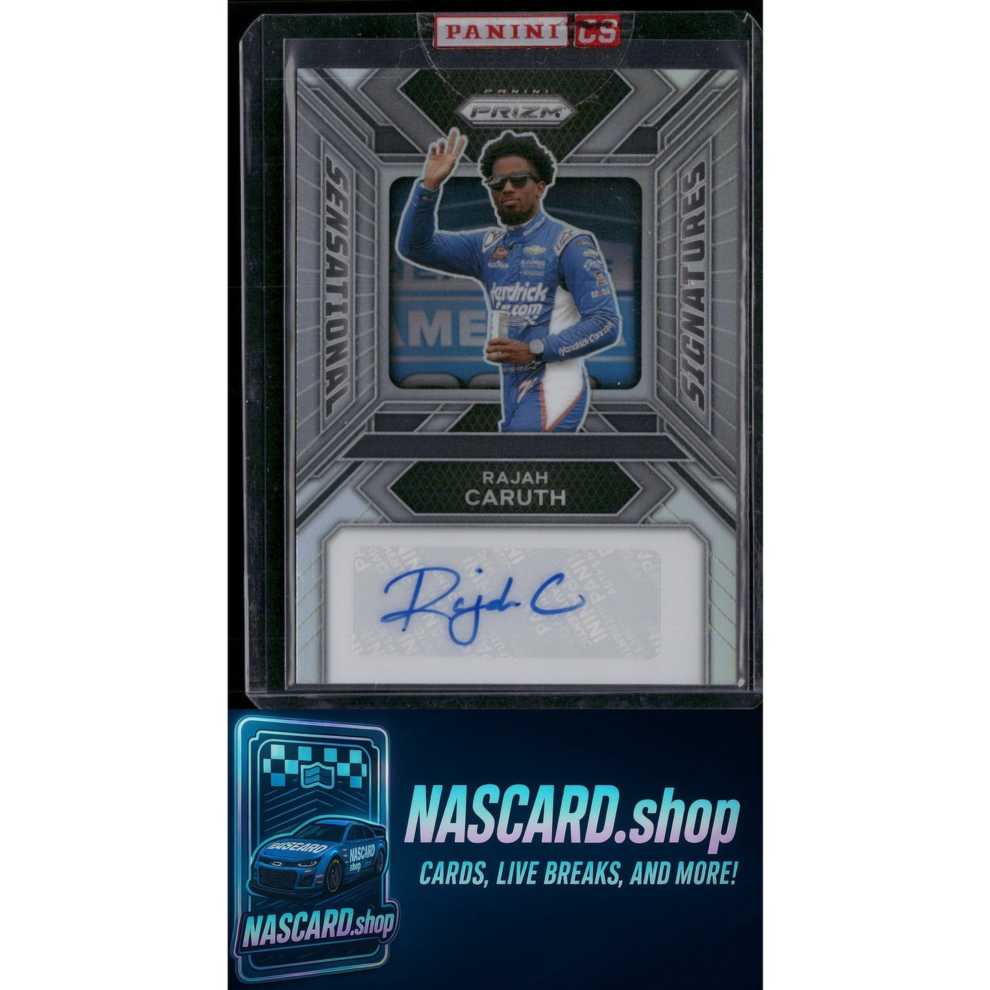 2024 Panini Prizm #SS-RCH Rajah Caruth Sensational Signatures - NASCARD.shop
