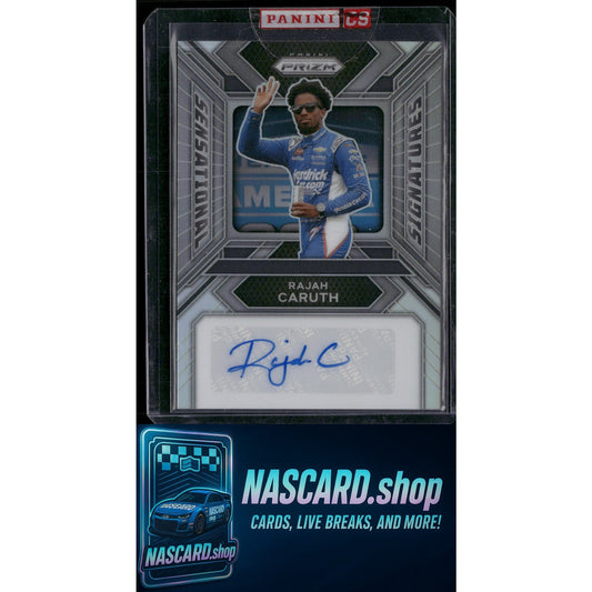 2024 Panini Prizm #SS-RCH Rajah Caruth Sensational Signatures - NASCARD.shop