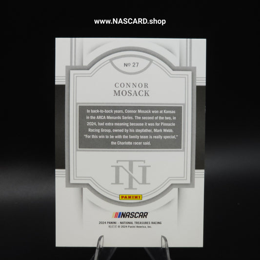 2024 National Treasures #27 Green Connor Mosack Rookie Card /5