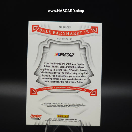 2023 National Treasures Definitive Ink Holo Gold Dale Earnhardt Jr. /5