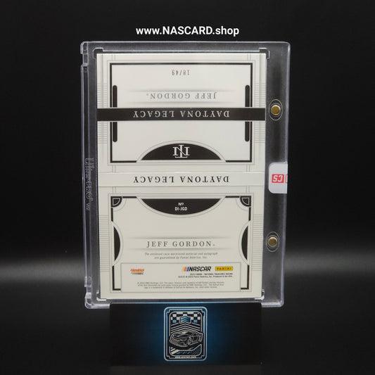 2023 National Treasures Daytona Legacy Booklet Jeff Gordon /49